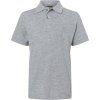 James & Nicholson Polokošile JN 70K, krátký rukáv, dětská COT02070K03403-grey heathe L Melír šedá James & Nicholson Polokošile JN 70K, krátký rukáv, dětská COT02070K03403-grey heathe L Melír šedá