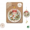 ARGUS Vianočná drevená dekorácia kruh 23571013 ARGUS Vianočná drevená dekorácia kruh 23571013