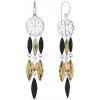 Náušnice so Swarovski Elements Roseta KWDR4200SS29JGSLP Gold Shadow Náušnice so Swarovski Elements Roseta KWDR4200SS29JGSLP Gold Shadow
