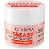 Claresa Soft&Easy Golden Spark 12 g – stavebný gél na nechty zlatý trblietavý, samonivelačný Claresa Soft&Easy Golden Spark 12 g – stavebný gél na nechty zlatý trblietavý, samonivelačný