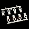 Yeah Racing Plastové guľôčkové kolíky 4,8x10mm, 8ks, biele Yeah Racing Plastové guľôčkové kolíky 4,8x10mm, 8ks, biele