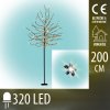 Vianočná LED svetelná ozdoba - kvitnúca čerešňa - 320LED - 2M - Teplá biela Vianočná LED svetelná ozdoba - kvitnúca čerešňa - 320LED - 2M - Teplá biela