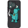 Picasee silikónový čierny obal pre Honor 400 Lite 5G - Earth - Je mi fajn Picasee silikónový čierny obal pre Honor 400 Lite 5G - Earth - Je mi fajn