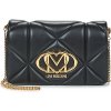 Love Moschino Tašky cez rameno EMBOSSED QUILTED JC4043 Čierna Love Moschino Tašky cez rameno EMBOSSED QUILTED JC4043 Čierna