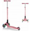 Globber Primo Foldable Plus Lights pastel pink