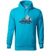 Badminton legend - Mikina pánska Cape s kapucňou - 2XL ( Svetlý tyrkys ) Badminton legend - Mikina pánska Cape s kapucňou - 2XL ( Svetlý tyrkys )