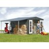 BIOHORT boční střecha k Europa vel 4/5, 1500 x 2280 mm, tmavě šedá metalická BIOHORT boční střecha k Europa vel 4/5, 1500 x 2280 mm, tmavě šedá metalická