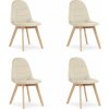 Leobert Židle BORA - béžový samet x 4 Leobert Židle BORA - béžový samet x 4