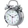 Hama Alarm Clock Nostalgy, strieborný fluorescent 186326 Hama Alarm Clock Nostalgy, strieborný fluorescent 186326
