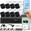 DAHUA zostavy Dahua monitorovacia súprava XVR 1TB 8 5MPx 2,8 mm dome kamier DAHUA zostavy Dahua monitorovacia súprava XVR 1TB 8 5MPx 2,8 mm dome kamier