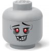 LEGO úložná hlava zombie