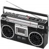 SAL RRT BROOKLYN Prenosné retro rádio s kazetovým prehrávačom STEREO SAL RRT BROOKLYN Prenosné retro rádio s kazetovým prehrávačom STEREO
