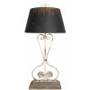 Clayre & Eef Vintage stolná lampa s patinou Tristram - 48 * 48 * 105 cm E27 / max 1 * 60W - Clayre & Eef Clayre & Eef Vintage stolná lampa s patinou Tristram - 48 * 48 * 105 cm E27 / max 1 * 60W - Clayre & Eef