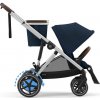 Cybex e-Gazelle S Športový kočík Ocean Blue Silver Cybex e-Gazelle S Športový kočík Ocean Blue Silver