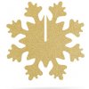 Family Christmas na stôl snehová vločka zlatá Family Christmas na stôl snehová vločka zlatá