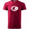 Florbal lopta - Klasické pánske tričko vyššej gramáže - XS ( Marlboro červená ) Florbal lopta - Klasické pánske tričko vyššej gramáže - XS ( Marlboro červená )