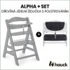 HAUCK Alpha 2v1 grey Melange charcoal HAUCK Alpha 2v1 grey Melange charcoal