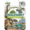 Omalovánky se samolepkami Dinosauři Omalovánky se samolepkami Dinosauři