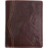 Pánska kožená peňaženka na výšku Poyem 5235 hnedá Pánska kožená peňaženka na výšku Poyem 5235 hnedá