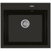 Oltens Gravan granitový drez 57x51.5 cm čierna 72000300 Oltens Gravan granitový drez 57x51.5 cm čierna 72000300