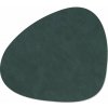 LIND Prestieranie Curve Nupo tmavo zelená koža 37x44cm