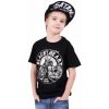 tričko BLACK HEART CHOPPER KID Čierna tričko BLACK HEART CHOPPER KID Čierna