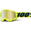 100% SPEEDLAB Cyklistické okuliare - ACCURI 2 - žltá/modrá/zlatá 100% SPEEDLAB Cyklistické okuliare - ACCURI 2 - žltá/modrá/zlatá