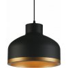 GTV Goldi závesné svietidlo 1x40 W čierna-zlatá OS-GOLD1-11-DEC GTV Goldi závesné svietidlo 1x40 W čierna-zlatá OS-GOLD1-11-DEC