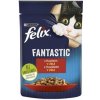 Nestlé FELIX Fantastic cat hovädzie želé kapsička 26x85 g Nestlé FELIX Fantastic cat hovädzie želé kapsička 26x85 g