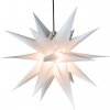 Nexos 67069 Vianočná dekorácia - hviezda s časovačom 1 LED, 55 cm, biela Nexos 67069 Vianočná dekorácia - hviezda s časovačom 1 LED, 55 cm, biela