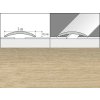 Prechodové lišty A03 - SAMOLEPIACE šírka 3 x výška 0,5 x dĺžka 270 cm - dub mocca Prechodové lišty A03 - SAMOLEPIACE šírka 3 x výška 0,5 x dĺžka 270 cm - dub mocca