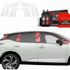 GRIZZ Protector Ochranné fólie na stĺpiky, Nissan Qashqai III, 2024- , Facelift GRIZZ Protector Ochranné fólie na stĺpiky, Nissan Qashqai III, 2024- , Facelift