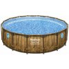 Bestway Bazén Power Steel Wood Swim Vista 4,88 x 1,22 m 16725