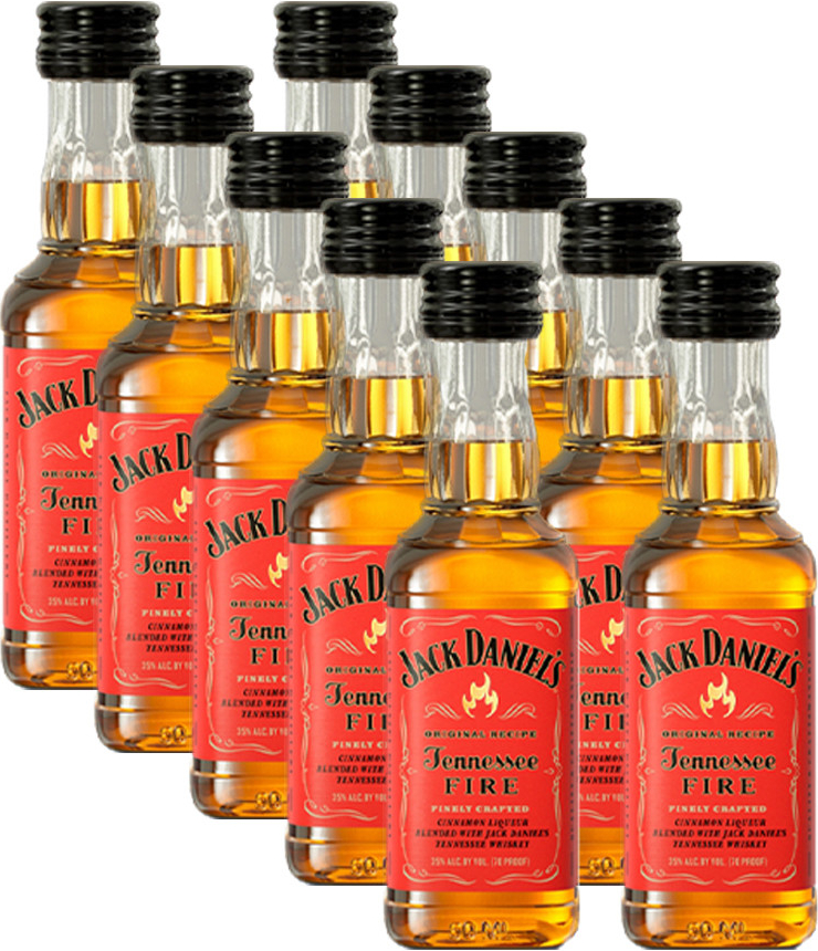 Jack Daniel\'s Fire 35% 0,05 l (čistá fľaša)