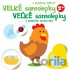 Veľké samolepky s domácimi zvieratami Kura Veľké samolepky s domácimi zvieratami Kura