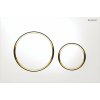 Geberit Sigma20, Sigma 20 Ovládacie tlačidlo splachovania, biela/pozlátená 115.882.KK.1 Geberit Sigma20, Sigma 20 Ovládacie tlačidlo splachovania, biela/pozlátená 115.882.KK.1