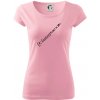 Klarinet nápis - Dámske tričko Pure - L ( Ružová ) Klarinet nápis - Dámske tričko Pure - L ( Ružová )