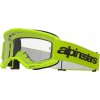 ALPINESTARS okuliare VISION 3 WORDMARK fluo yellow clear ALPINESTARS okuliare VISION 3 WORDMARK fluo yellow clear