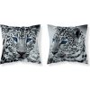 DETEXPOL Obliečka na vankúšik Leopard čiernobiela micro Polyester, 40/40 cm DETEXPOL Obliečka na vankúšik Leopard čiernobiela micro Polyester, 40/40 cm