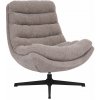 Avida Design Otočné relaxačné kreslo Calvio, tmavobéžová Avida Design Otočné relaxačné kreslo Calvio, tmavobéžová
