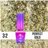 Allepaznokcie MollyLac gél lak 32 Perfect Gold 5 ml