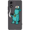 Picasee silikónový čierny obal pre Motorola Moto E14 - Earth - Je mi fajn Picasee silikónový čierny obal pre Motorola Moto E14 - Earth - Je mi fajn