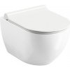 Ravak WC Uni Chrome RimOff závesný white X01535 - Ravak