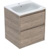Geberit Selnova Square umývadlo so skrinkou 55 cm orech 504.137.JR.1 Geberit Selnova Square umývadlo so skrinkou 55 cm orech 504.137.JR.1