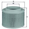 Vzduchový filter MAHLE LX 2808/1 Vzduchový filter MAHLE LX 2808/1