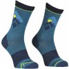 Ponožky ORTOVOX Alpine Light Compression Mid Mountain Blue - 42-44