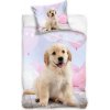 BedTex Obliečka Bavlnené obliečky Šteniatko s balónikmi 140x200 zvieratá hnedá BedTex Obliečka Bavlnené obliečky Šteniatko s balónikmi 140x200 zvieratá hnedá