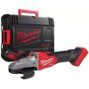 Milwaukee M18 FSAGF125XB-0X aku brúska uhlová 125mm FUEL s plochou hlavou, brzdou, plochý spínač bez aku 4933478438 Milwaukee M18 FSAGF125XB-0X aku brúska uhlová 125mm FUEL s plochou hlavou, brzdou, plochý spínač bez aku 4933478438
