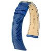 Modrý kožený remienok Hirsch London L 04266085-1 (Jašteričie koža) Hirsch Selection 22 mm Modrý kožený remienok Hirsch London L 04266085-1 (Jašteričie koža) Hirsch Selection 22 mm