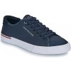 Tommy Hilfiger Nízke tenisky CORE CORPORATE VULC CANVAS Modrá Tommy Hilfiger Nízke tenisky CORE CORPORATE VULC CANVAS Modrá